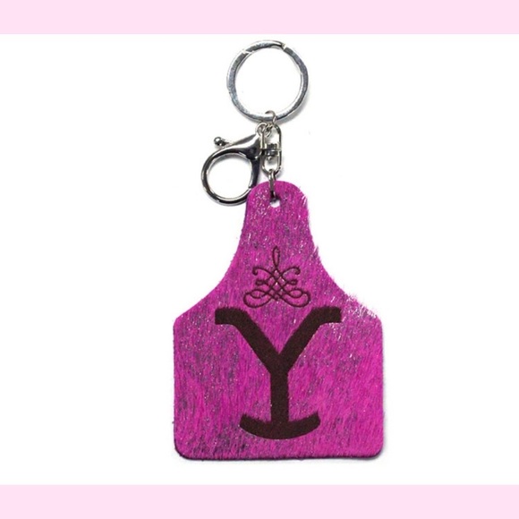 Yellowstone Cow tag keychain - Picture 1 of 1